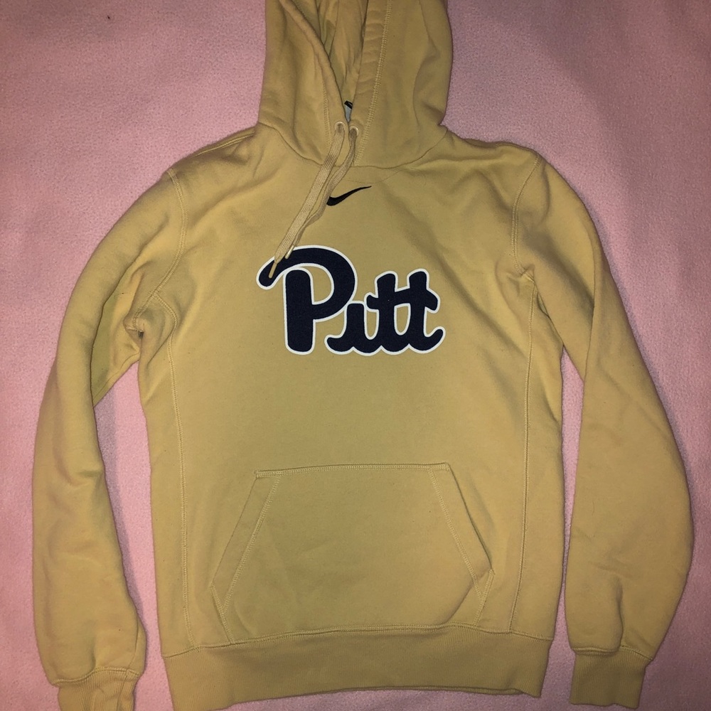 Nike Gold Pitt Script Hoodie